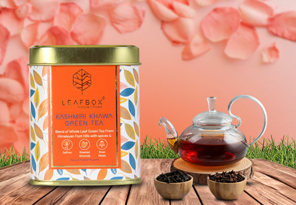 Original Kashmiri Kahwa Green Tea: A Journey Through Kashmir’s Ancient Tea Culture