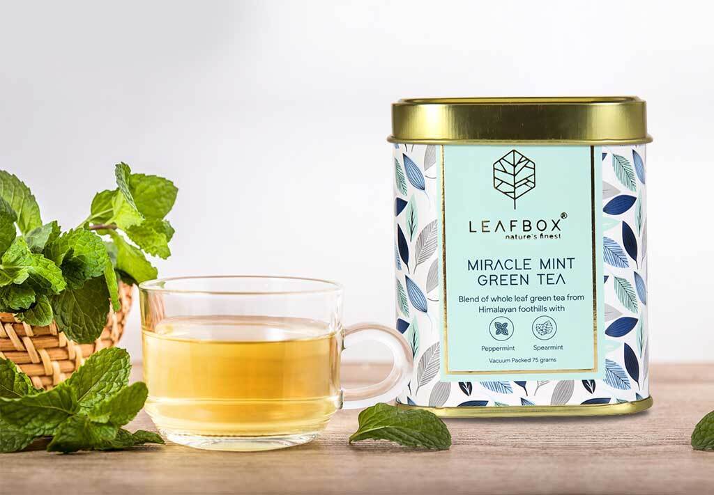 Stumble upon Minty Bliss: Leafbox’s Trendy Health-Infused Mint Green Tea Collection!