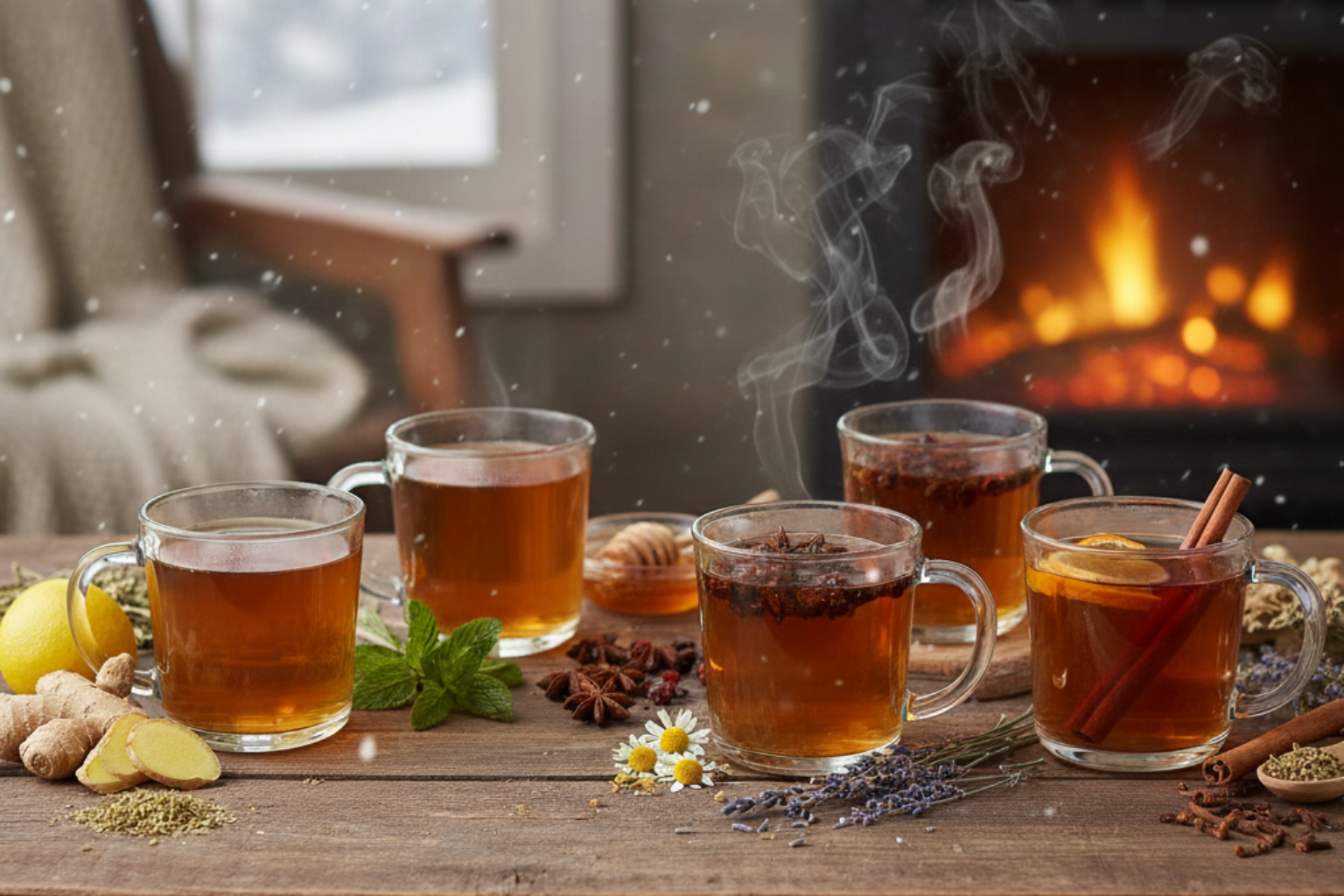 Winter Immunity Teas