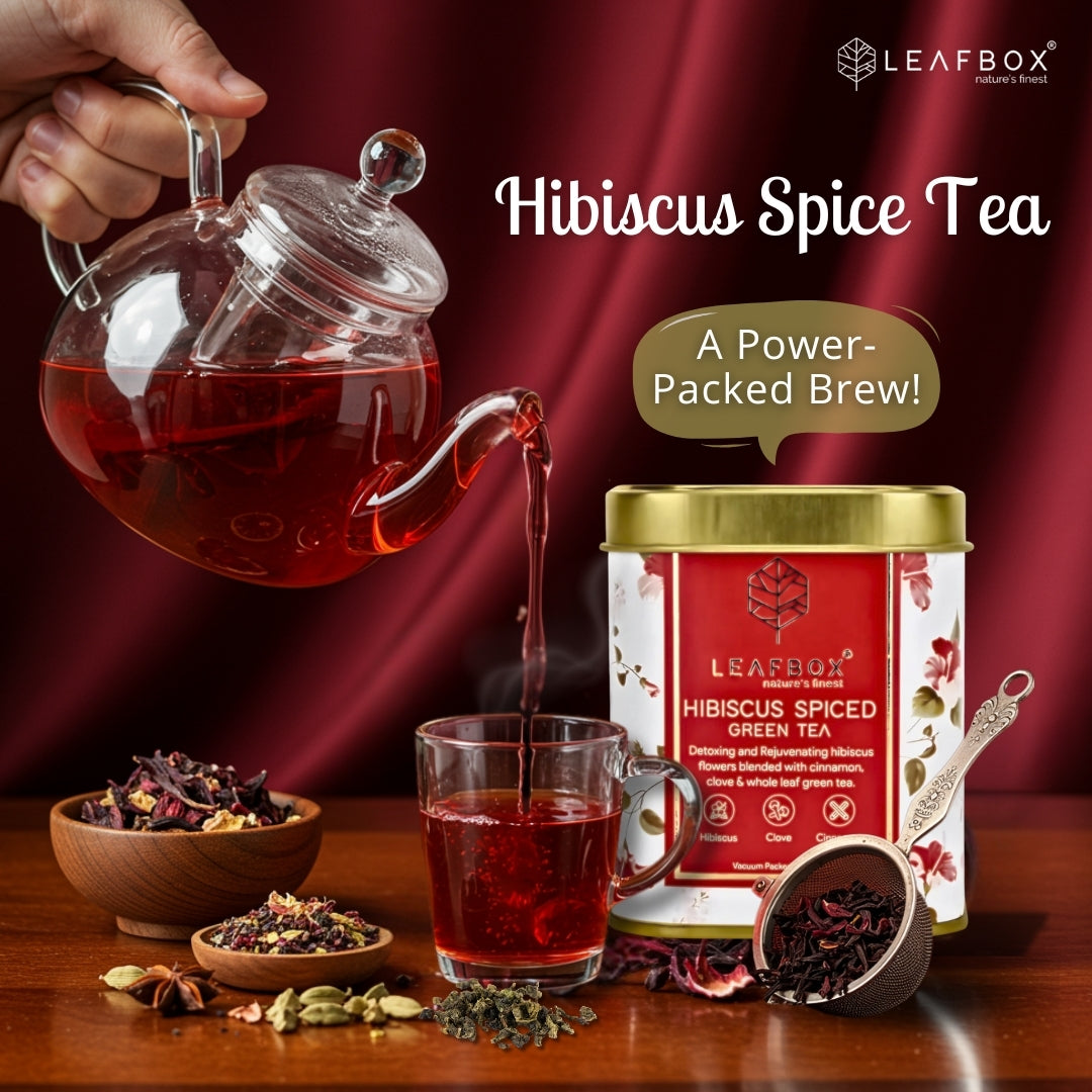 Hibiscus Spices Green Tea