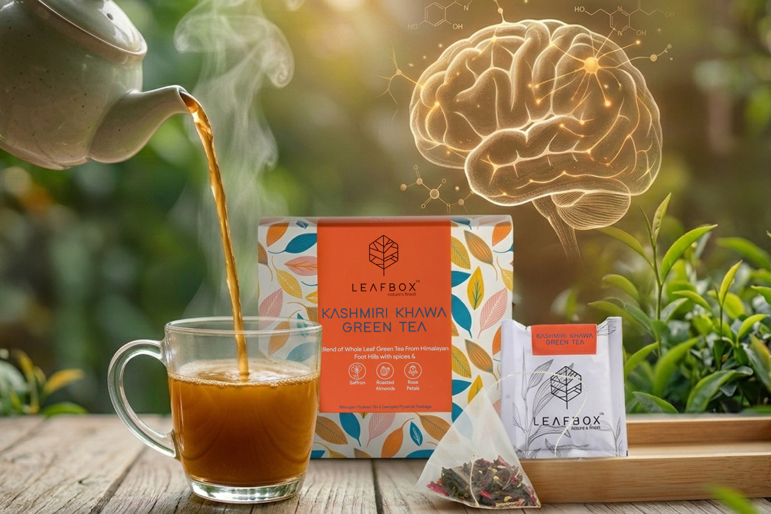 Green tea brain benefits for focus and memory