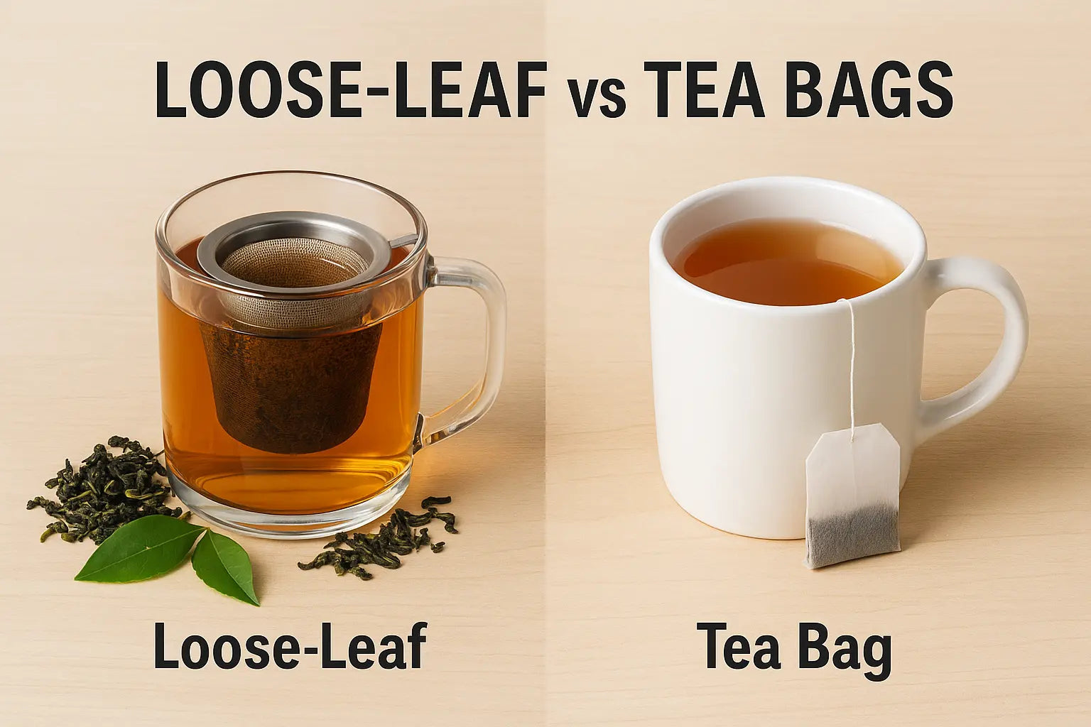 Loose-Leaf vs Tea Bags: A Clear, Helpful Comparison