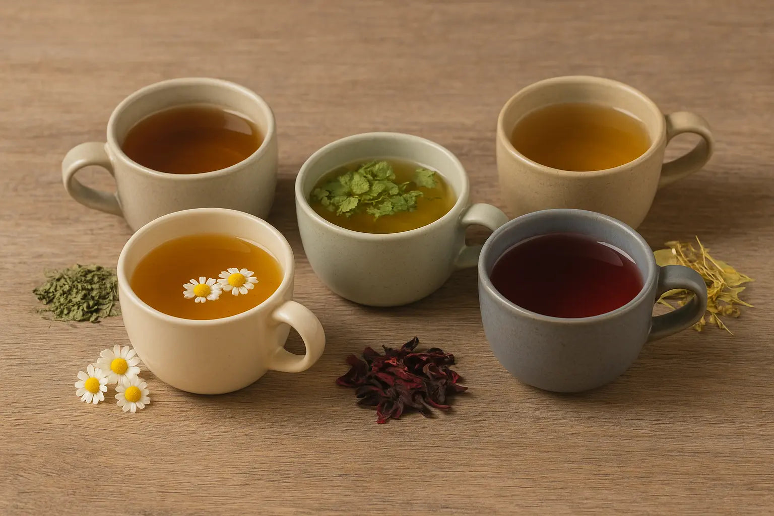 Top 5 Herbal Teas for Every Mood