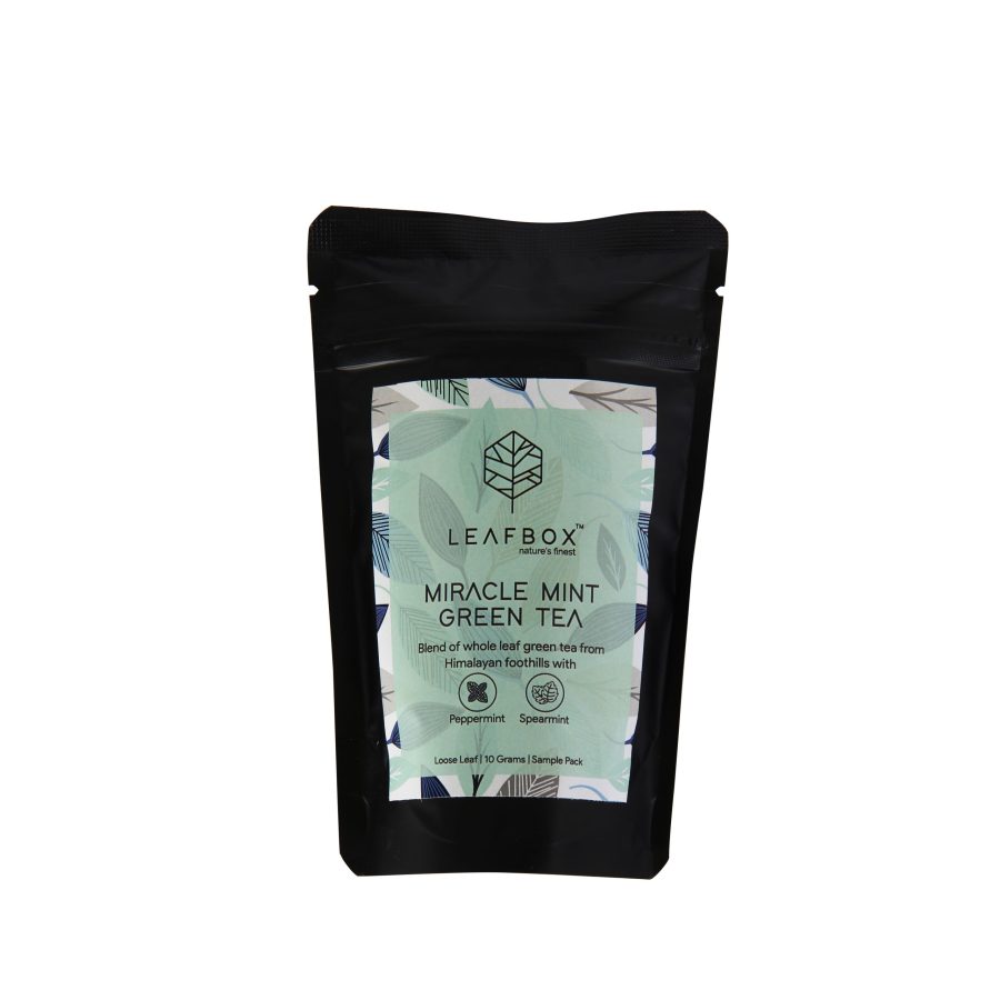miracle mint green tea sample pack