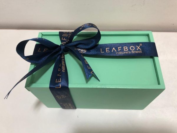 corporate green tea box